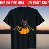 Black Cats Pumpkin Halloween Pumpkin Cat Lover Witch Unisex Shirt