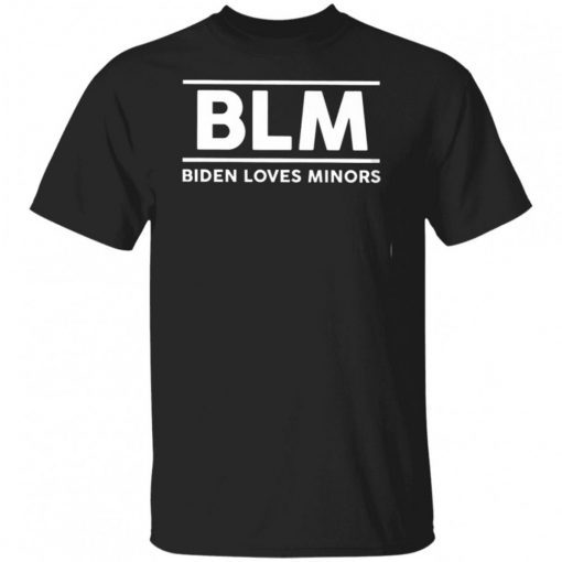 Blm Biden Loves Minors 2021 Shirt