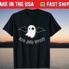 Boo And Stuff Ghost Halloween Costume Tee Shirt