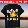 Boo Beer Ghost Dringking Beer Halloween Costume Us 2021 Shirt