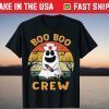 Boo Boo Crew Creepy Nurse Ghost Halloween Costume Tee Shirt