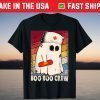 Boo Boo Crew Registered Nurse Vintage Ghost Halloween Tee Shirt