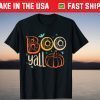Boo Ghost Costume Spooky Pumpkin October Halloween Tee Shirt
