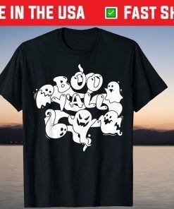 Boo Y'all Funny Halloween Ghost Costume Gift Shirt