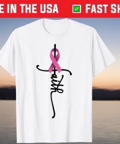 Breast Cancer Faith Breast Cancer Awareness October Support Unisex Shirt