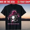 Breast Cancer Messed With The Wrong Witch Halloween Costume Tee Shirt