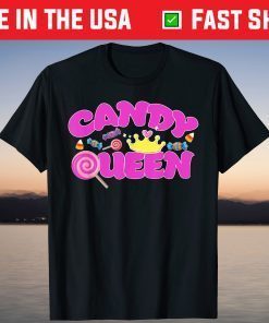 Candy Queen Halloween For Lollipop Lover Sweet Tooth Unisex Shirt