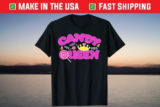 Candy Queen Halloween For Lollipop Lover Sweet Tooth Unisex Shirt