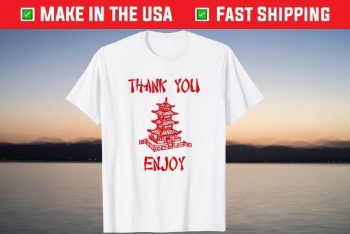 Chinese Take Out Thank You Enjoy Halloween Costume T-Shirt