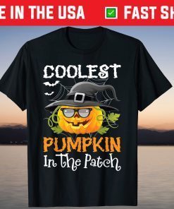 Coolest Pumpkin In The Patch Halloween Costume Classic Shirt