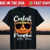 Coolest Pumpkin In The Patch Pumpkin October Halloween Tee Shirt