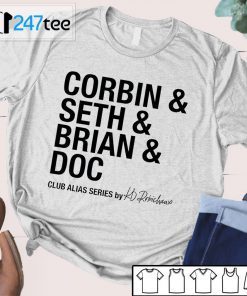 Corbin And Seth And Brian And Doc Club Alias Series Gift Shirt