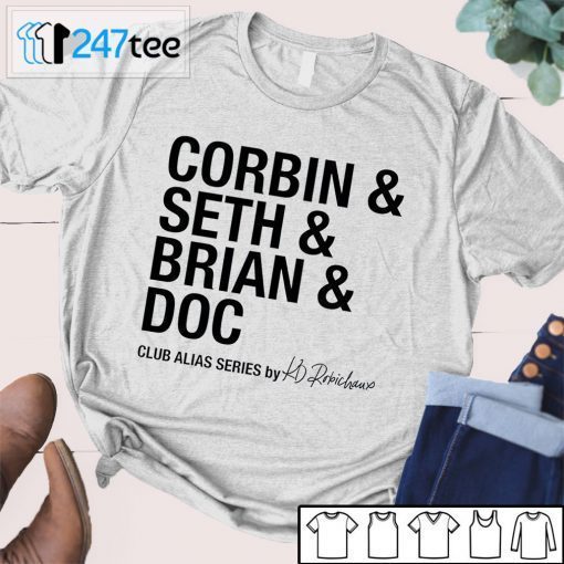 Corbin And Seth And Brian And Doc Club Alias Series Gift Shirt