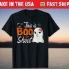 Crazy Boo Sheet Halloween Cute Ghost Spooky Party Gift Shirt