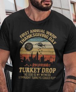 First Annual WKRP Thanksgiving Day Turkey Drop 2021 Shirt