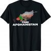 Free Afghanistan Flag Afghan Gift Shirt