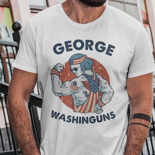 George Washinguns George Washington Workout 4th July Unisex Shirt