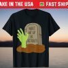 Halloween Costume Wake Me Up In October Zombie Gift Shirt