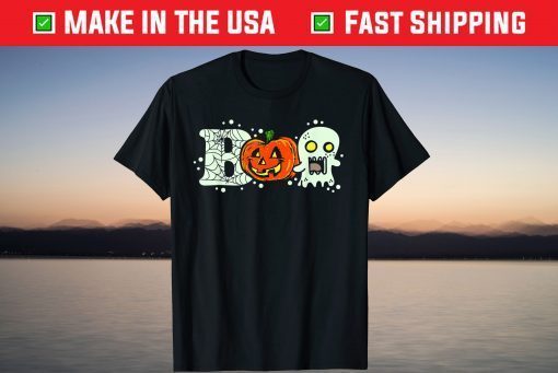 Halloween Party Pumpkin Ghost T-Shirt