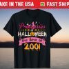Halloween Princess Born In 2001 Birthday Tee Shirt