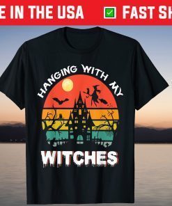 Hanging With My Witches Halloween Unisex Shirt