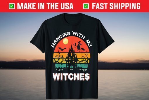 Hanging With My Witches Halloween Unisex Shirt