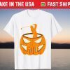 Happy Golf Halloween Pumpkin Costume Who Love Sport Gift Shirt