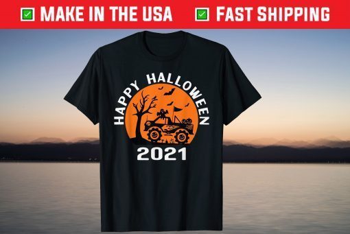 Happy Halloween 2021 Monster Truck Gift Shirt