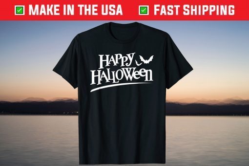 Happy Halloween Bats - October 31st Gift Shirt