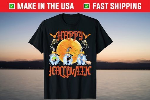 Happy Halloween Costume Gnomes Bats Spooky Night Us 2021 Shirt