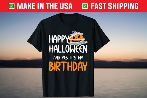 Happy Halloween It's My Birthday October 31 Pumpkin Classic T-Shirt