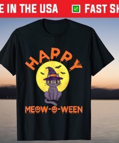 Happy Halloween Meowoween Classic Shirt