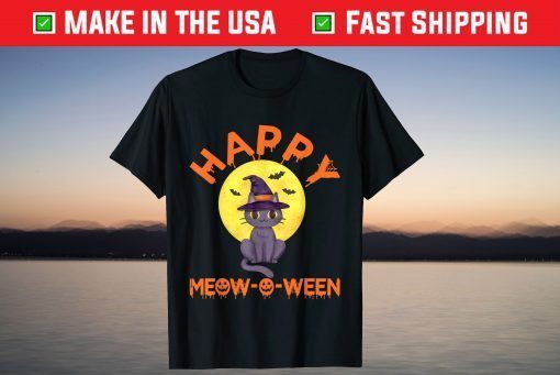 Happy Halloween Meowoween Classic Shirt