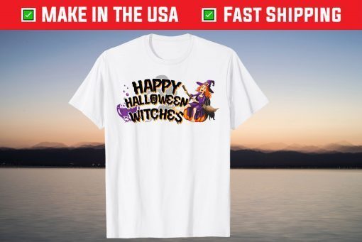 Happy Halloween Witches Witch Halloween Costume T-Shirt