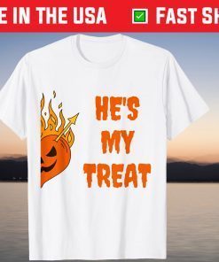 He's My Treat She's My Trick Halloween T-Shirt