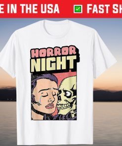 Horror Night Retro Horror Movie & Classic Horror T-Shirt