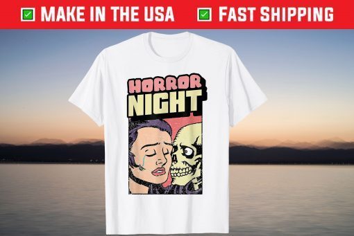 Horror Night Retro Horror Movie & Classic Horror T-Shirt