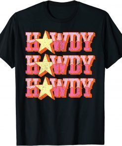 Howdy Rodeo Western Retro Vintage Country Southern Unisex Shirt