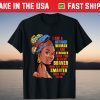 I Am A October Black Women Birthday Us 2021 Shirt