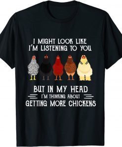 I Might Look Like I'm Listening To You But In My Head Unisex T-Shirt