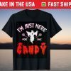 I'm Just Here For The Candy Halloween Party Gift T-Shirt