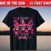 In October We Wear Pink Skull Breast Cancer Tee Shirt