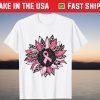 In October We Wear Pink_Sunflower Breast Cancer Awareness Unisex Shirt