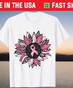 In October We Wear Pink_Sunflower Breast Cancer Awareness Unisex Shirt