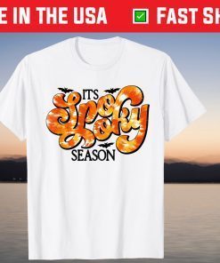 It's Spooky Season Tie Dye Creepy Halloween Costume Tee Shirt