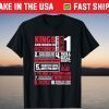 Kings Are Born In October Birthday Birth Month Gift Shirt