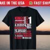 Kings Are Born In October Birthday Birth Month 2021 Shirt