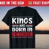 Kings Are Born In October Happy Birthday To Me Gift Shirt