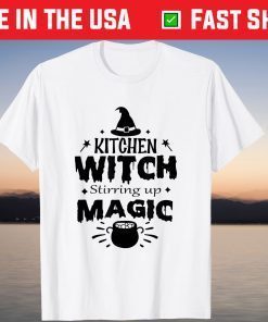 Kitchen Witch Stirring Up Magic Shirt