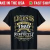 Legends October 1950 71th Birthday 71 Years Old 2021 Shirt